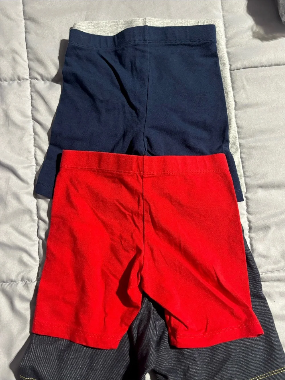 Kids Girls Size 6 / 6x Pull On Bike Shorts Bundle Lot of 5